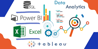 Data Analytics With Excel, SQL,Tableau, PowerBi