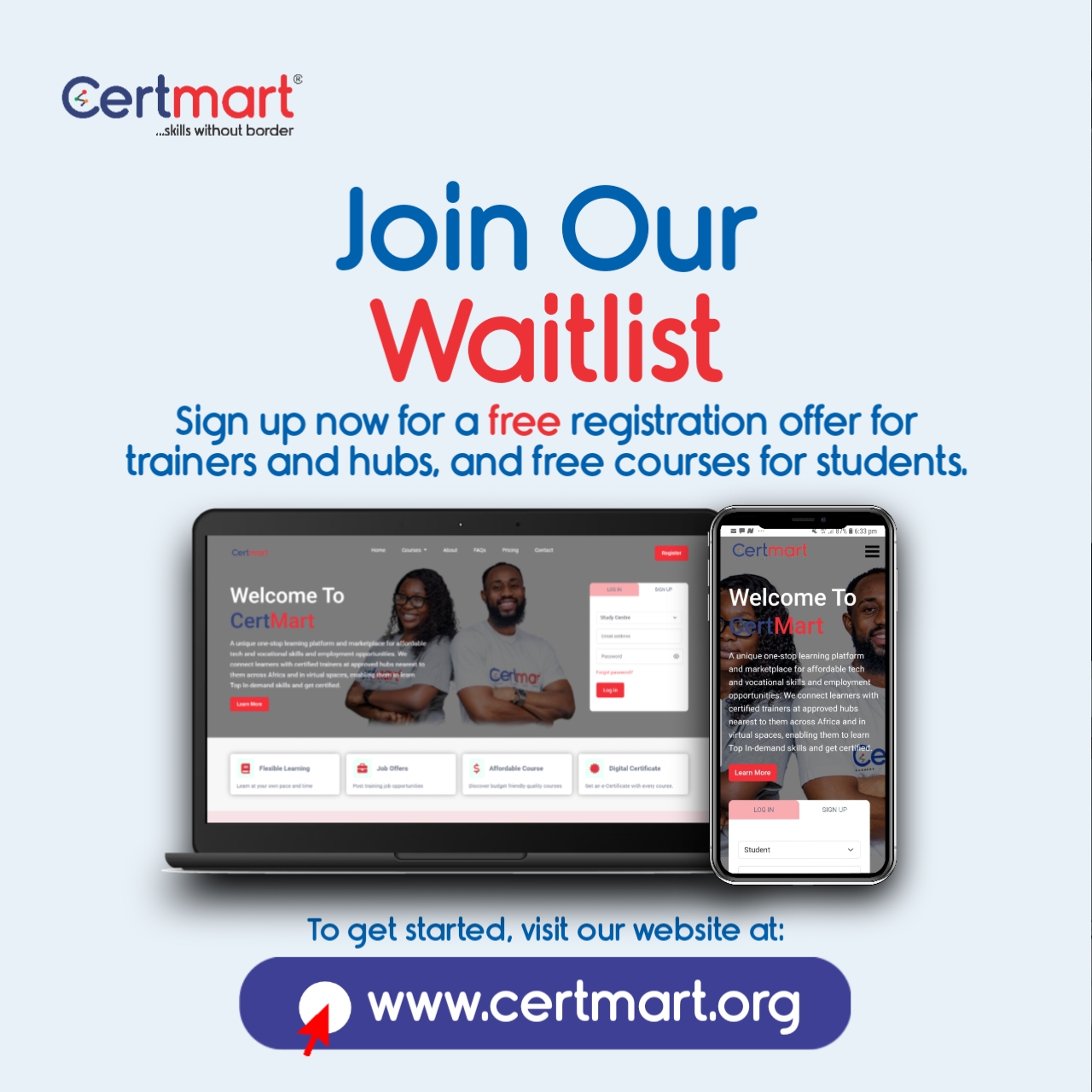 Join our waitlist